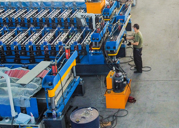 Máquina formadora de rollos Steelmama, envío que forma China