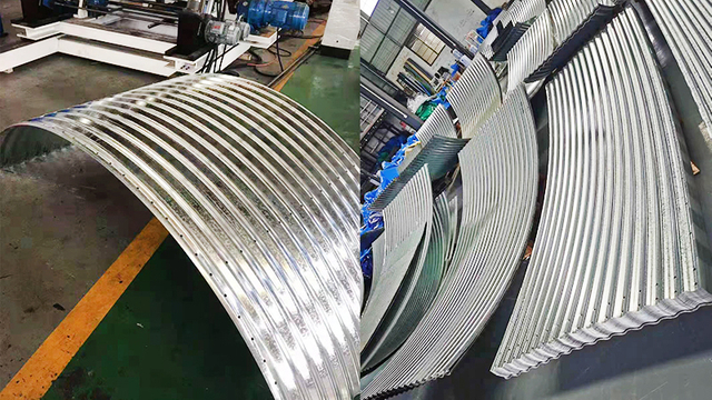 Fábrica de máquinas perfiladoras de silos de acero